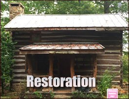 Historic Log Cabin Restoration  Washington Court House, Ohio